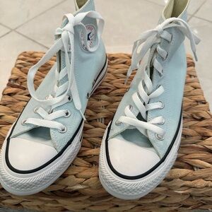 Converse light Blue High-Top Sneakers